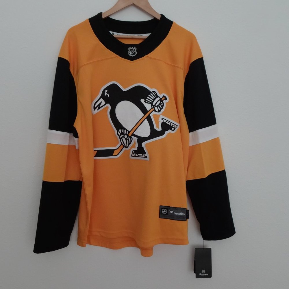 PITTSBURGH PENGUINS Jersey Fanatics Size M Authentic NHL Hockey Breakaway